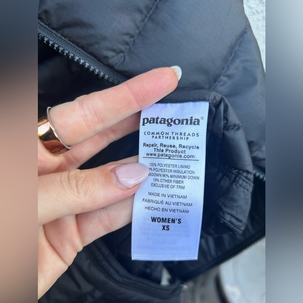 Patagonia Women's Nano Puff® Vest in Black - Picture 12 of 13